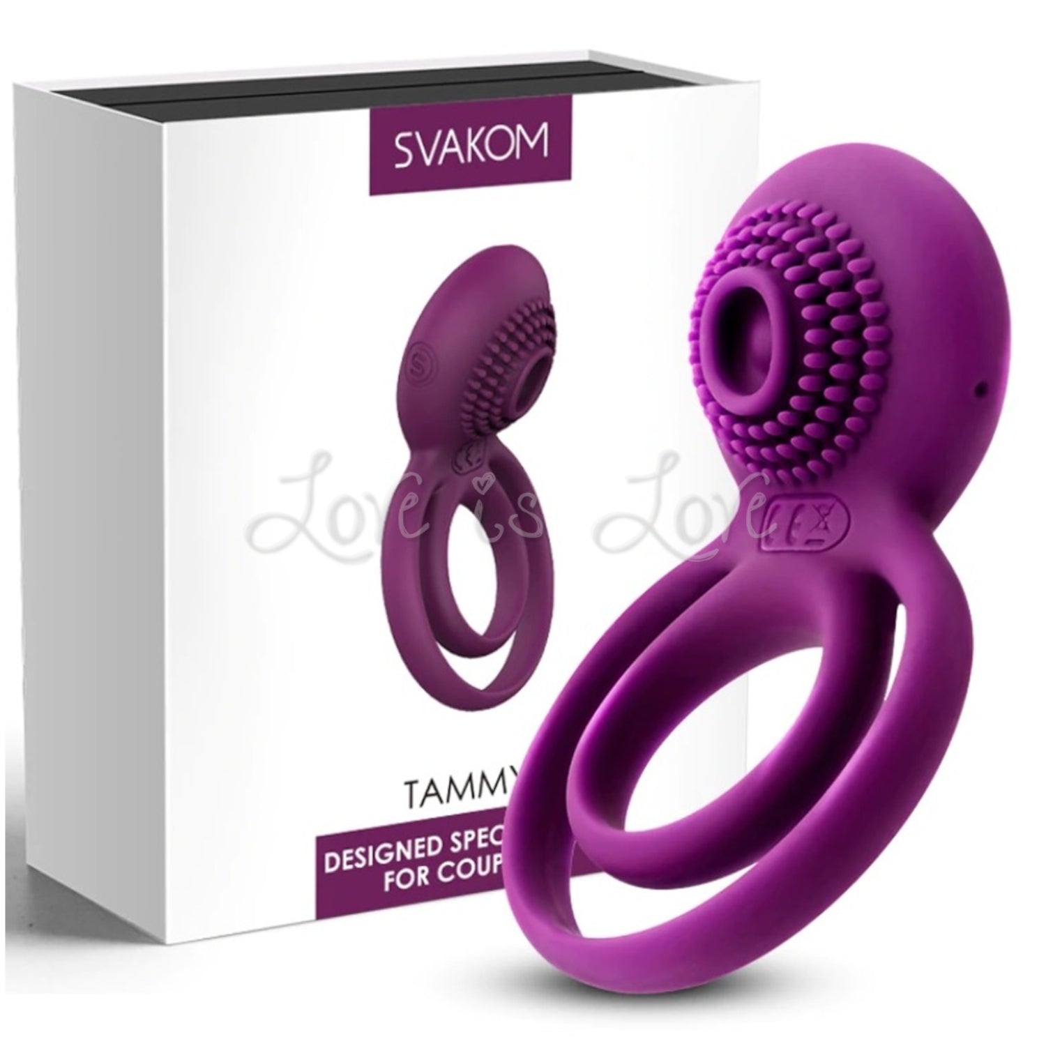 Beaded Luv Vibrating Cock Ring Clitoris Tickler