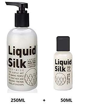 Bodywise Liquid Silk Luxury Water-Based Lubricant 50 ml or 250 ml – Love is  Love