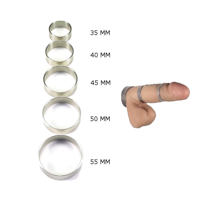 Japanese Cock Ring - Rimba Stainless Steel Solid Cock Ring RIM 7376 â€“ Love is Love