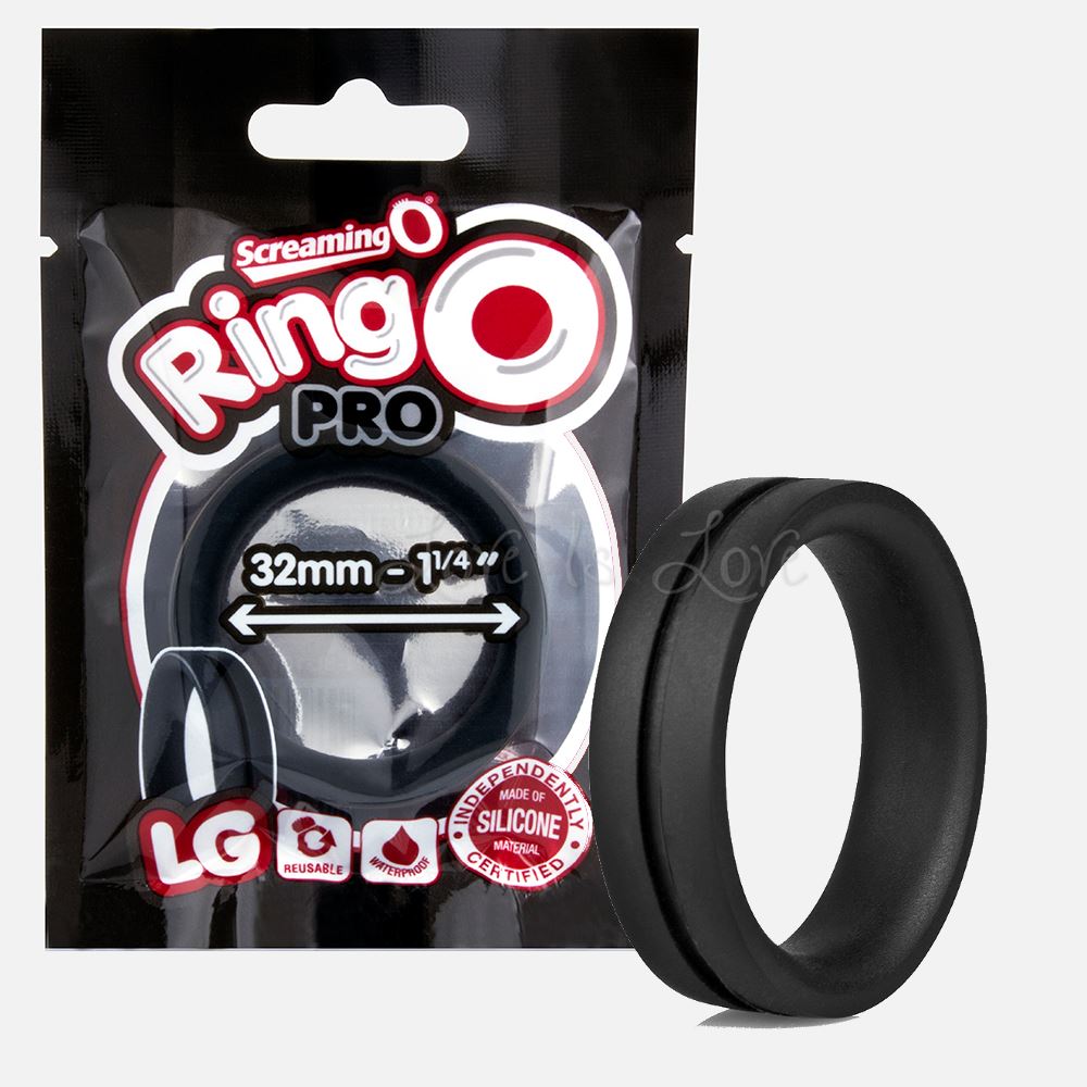 Buy the RingO Ritz Red Liquid Silicone Erection Enhancer Penis Ring -  Screaming O