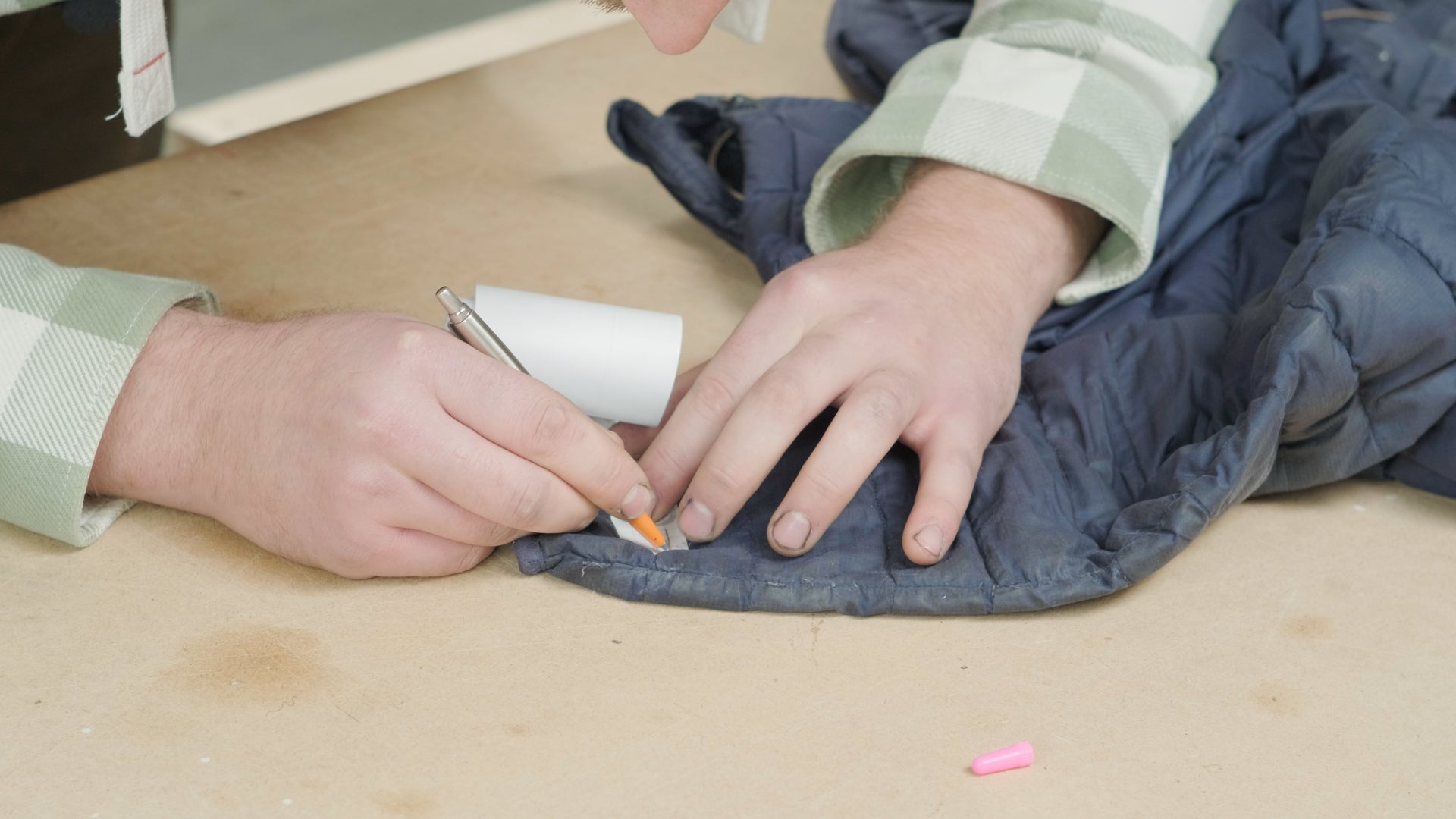 Repair a down jacket with Tenacious Tape, Blog
