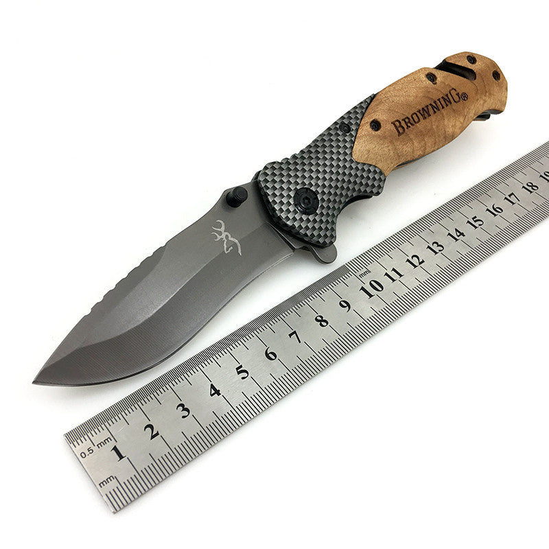 Tactical Survival Folding Titanium Pocket Knife – Horizons Tec ...