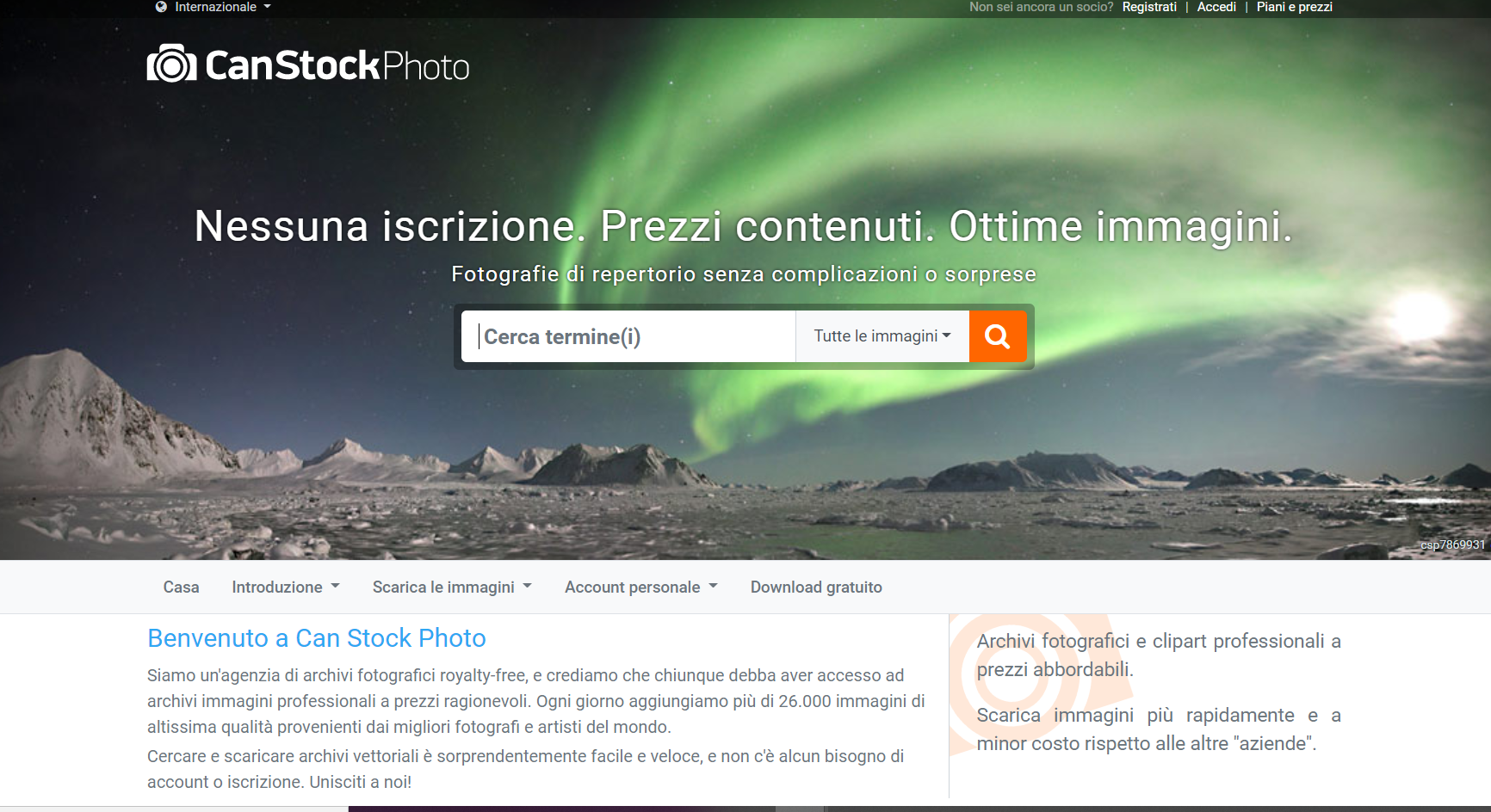 CanStock Photo - siti per vendere foto online