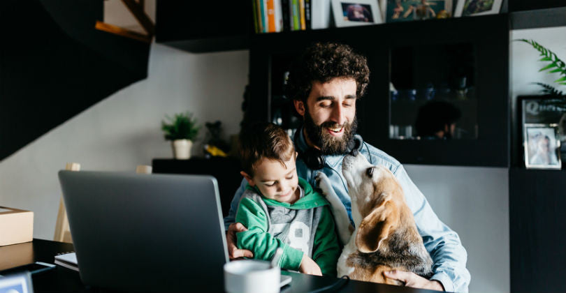 Lavorare da casa distrazioni