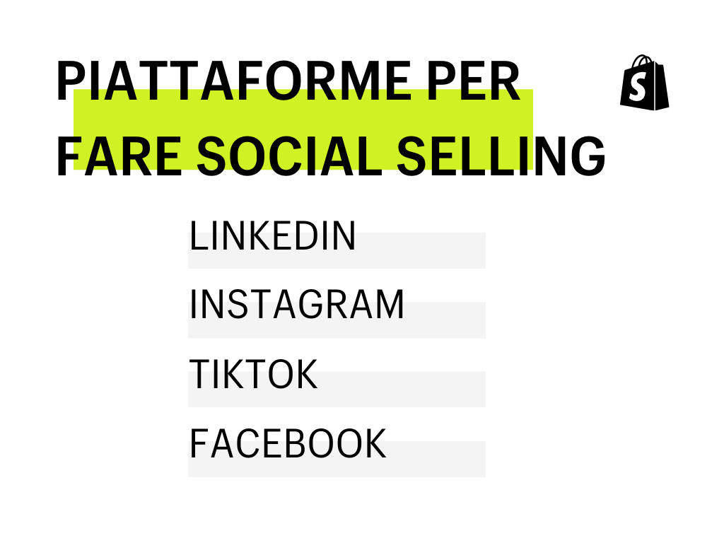 Piattaforme per fare social selling