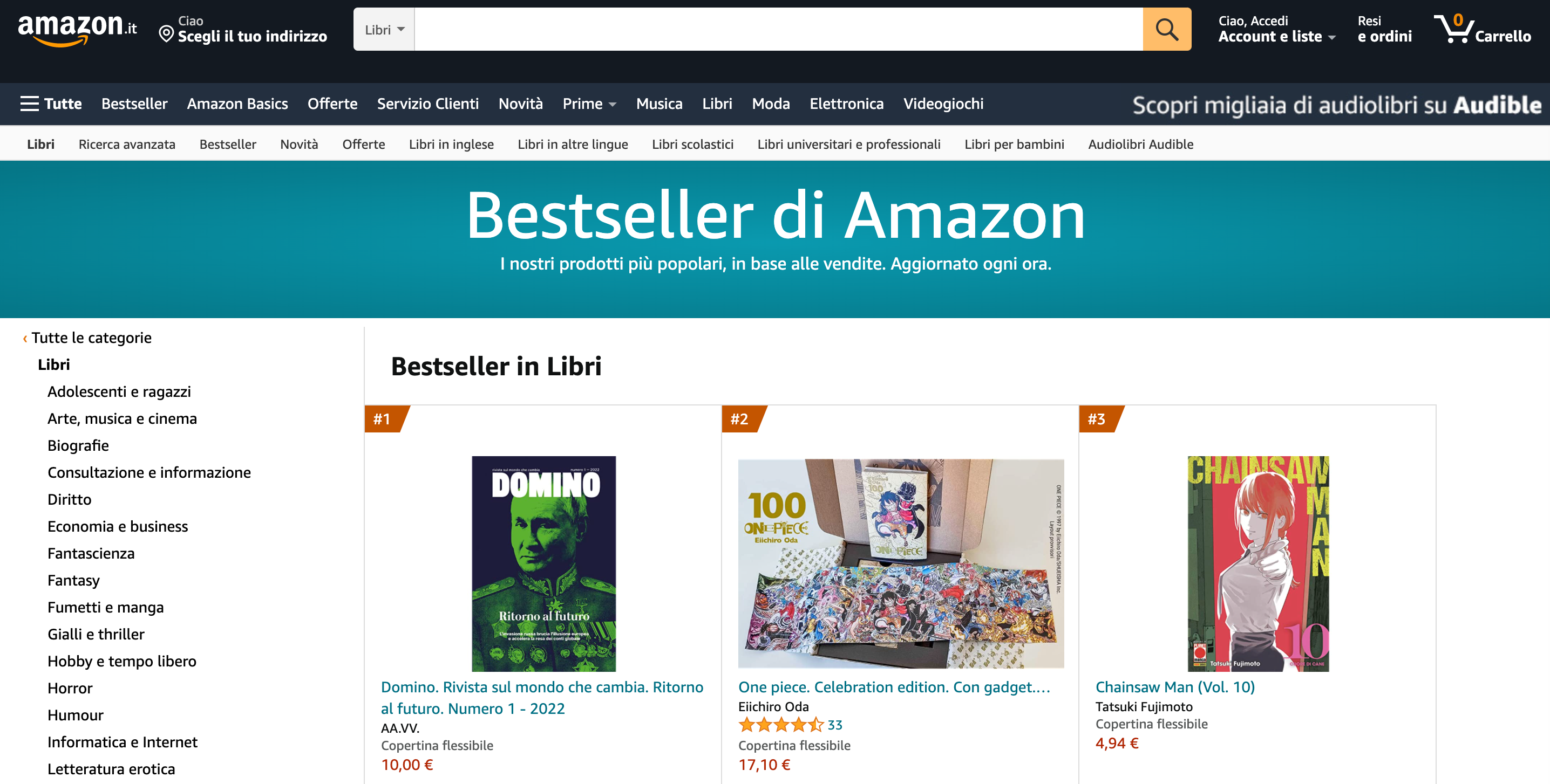 vendere libri online su amazon