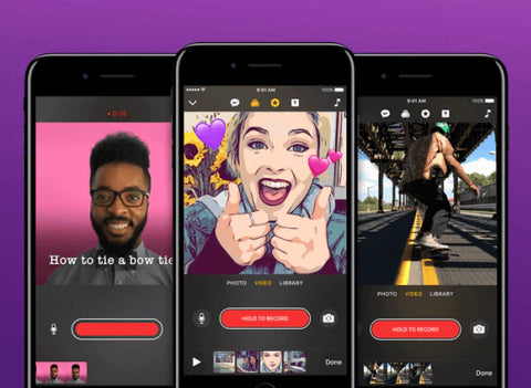 Apple Clips - app per creare video