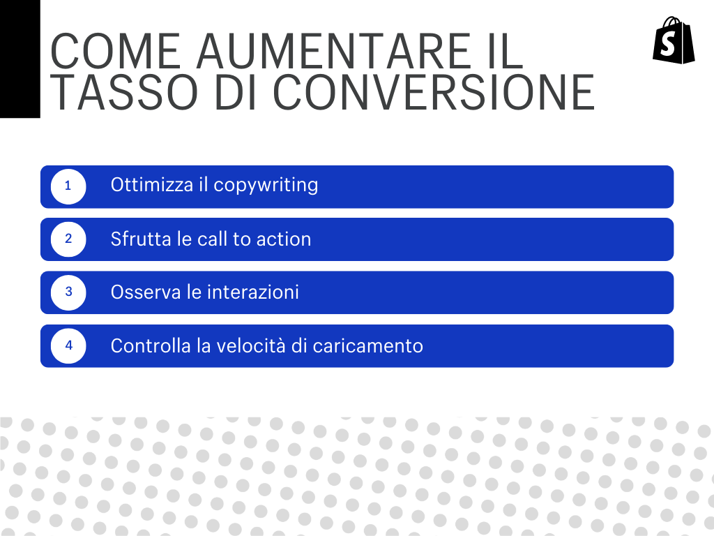 come aumentare il tasso di conversione ecommerce