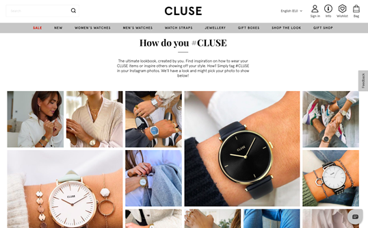 Il marchio Cluse mostra i propri orologi in ambiti di utilizzo reali