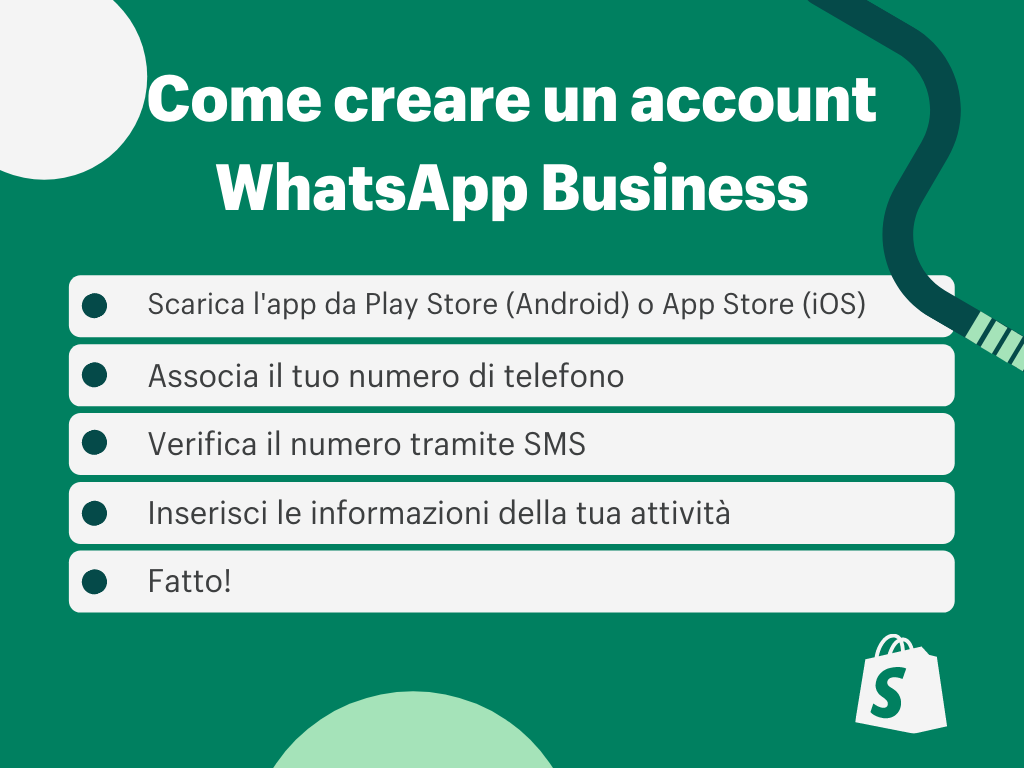 Come creare un account WhatsApp Business?