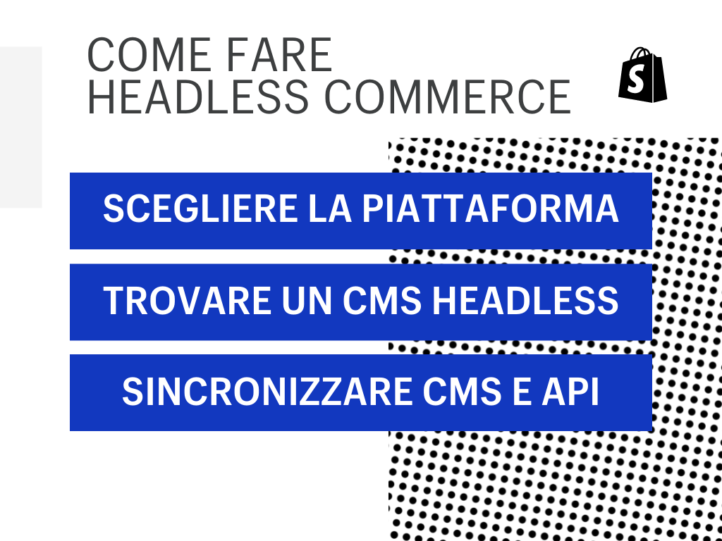 come fare headless commerce