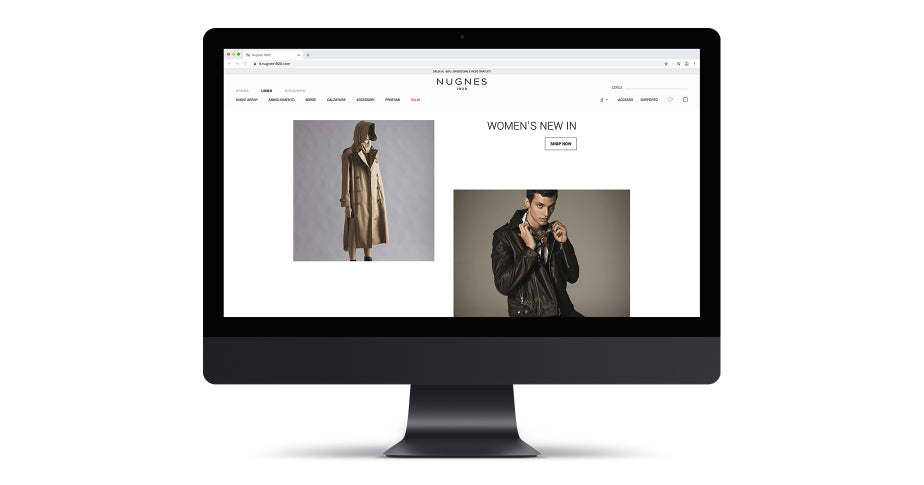 Da boutique fisica a ecommerce online con Shopify Plus: la storia di Nugnes 1920