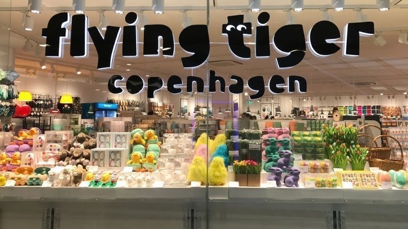 tecniche espositive di visual merchandising - flying tiger copenhagen