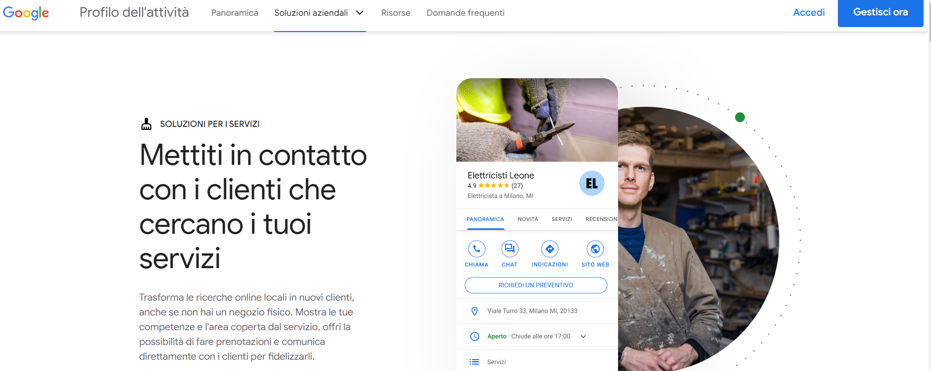 soluzioni google my business