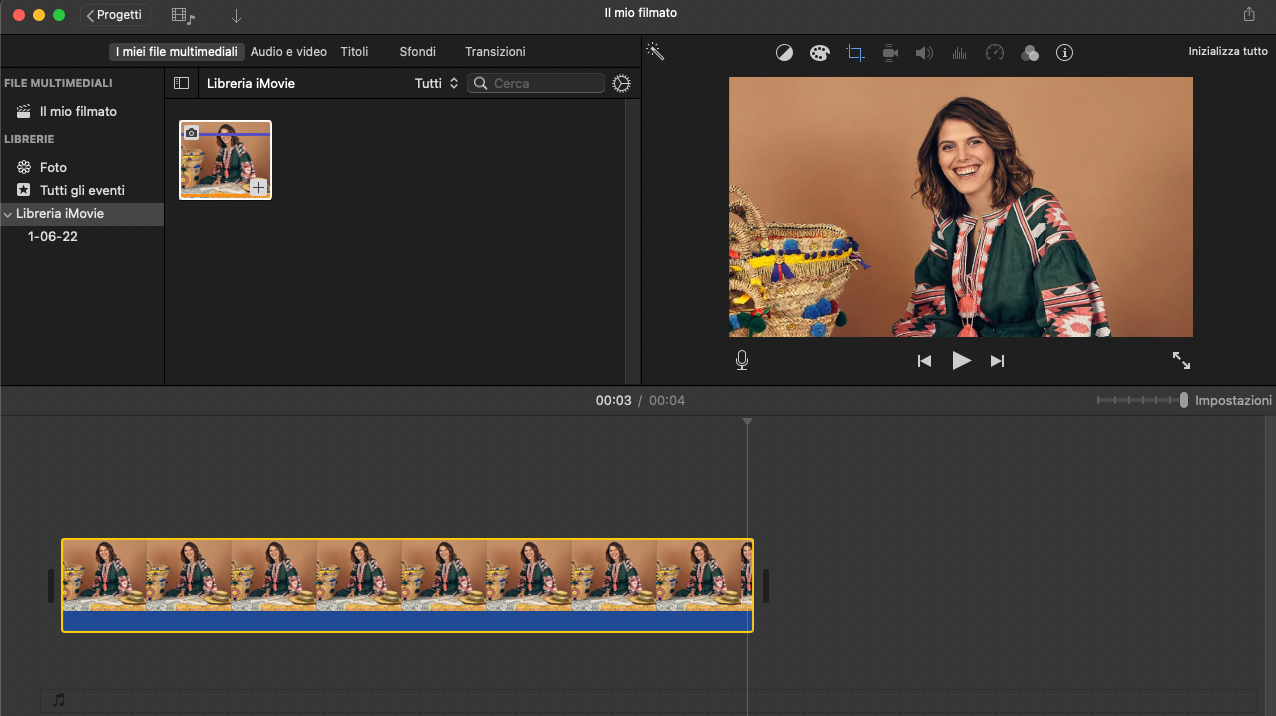 iMovie - programmi per creare video