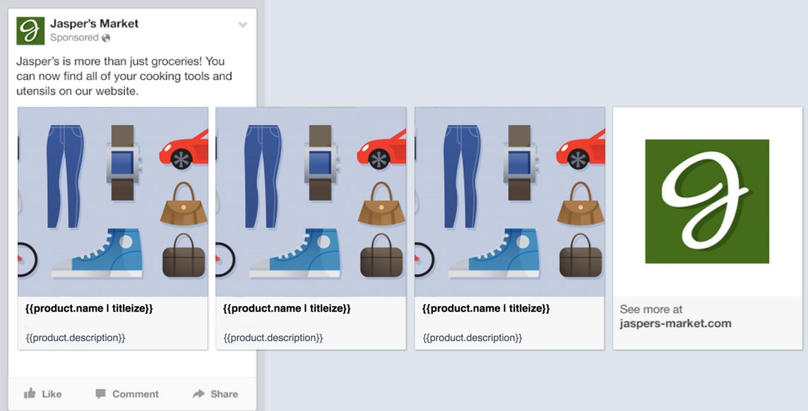 Inserzioni dinamiche Facebook Ads