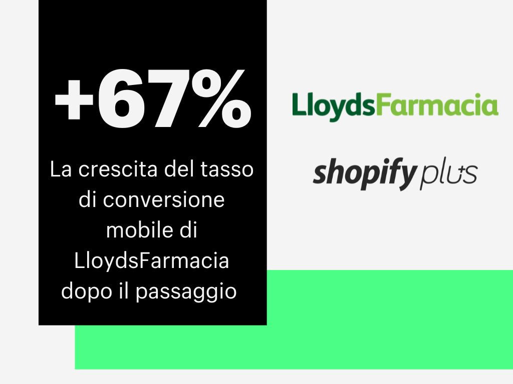 lloyds farmacia migrazione shopify plus