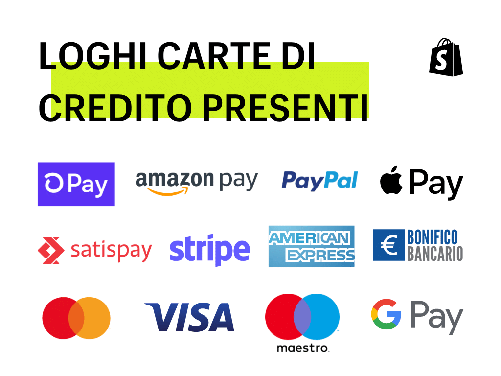 Loghi carte di credito gratuiti da scaricare