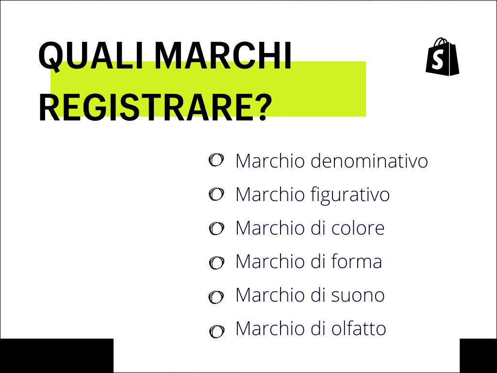 Marchi da registrare