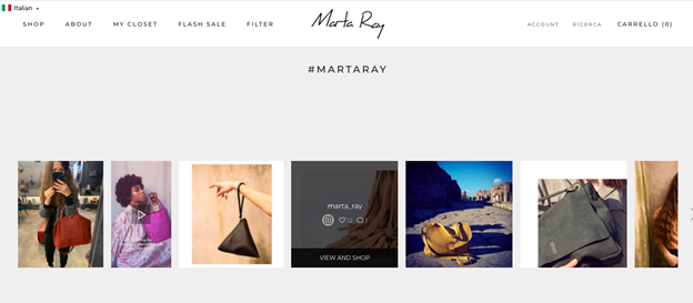 Il brand Marta Ray sfrutta il potere delle recensioni visive