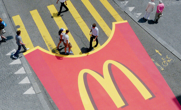 mcdonalds esempio ambient marketing