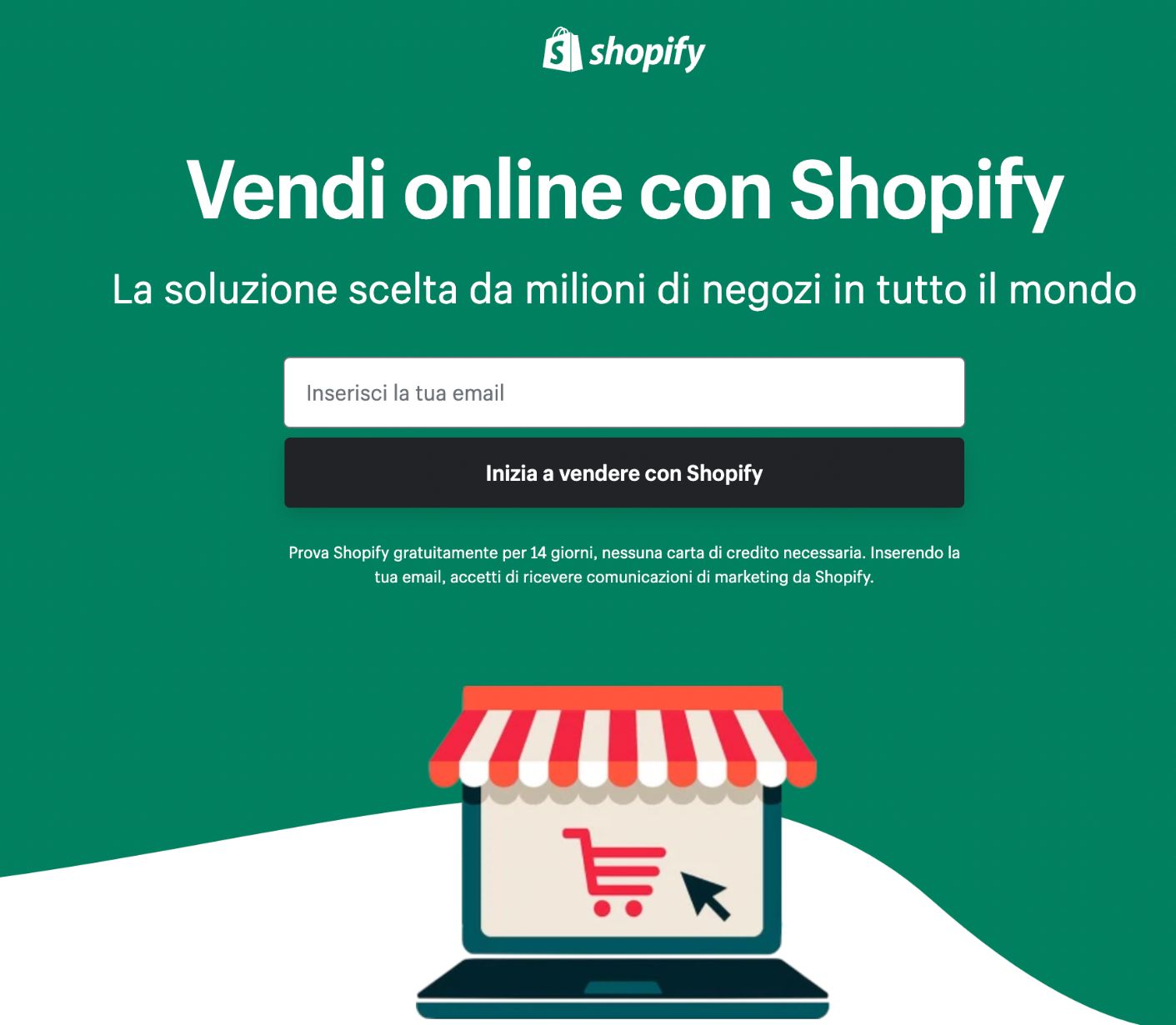 piattaforma ecommerce shopify