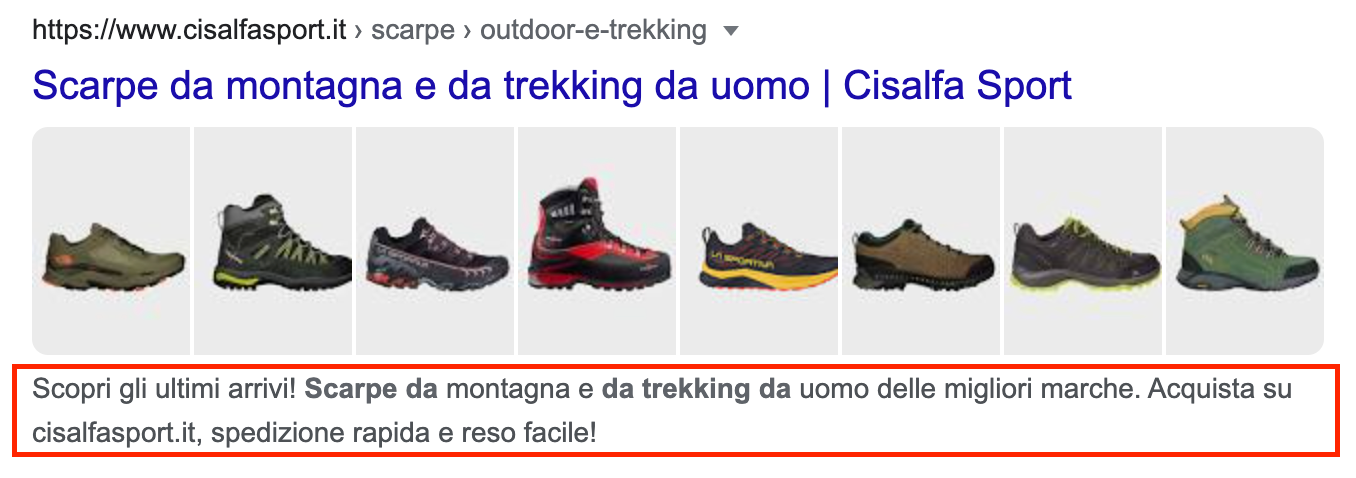 Guida posizionamento sui motori di ricerca - Ottimizzare meta description