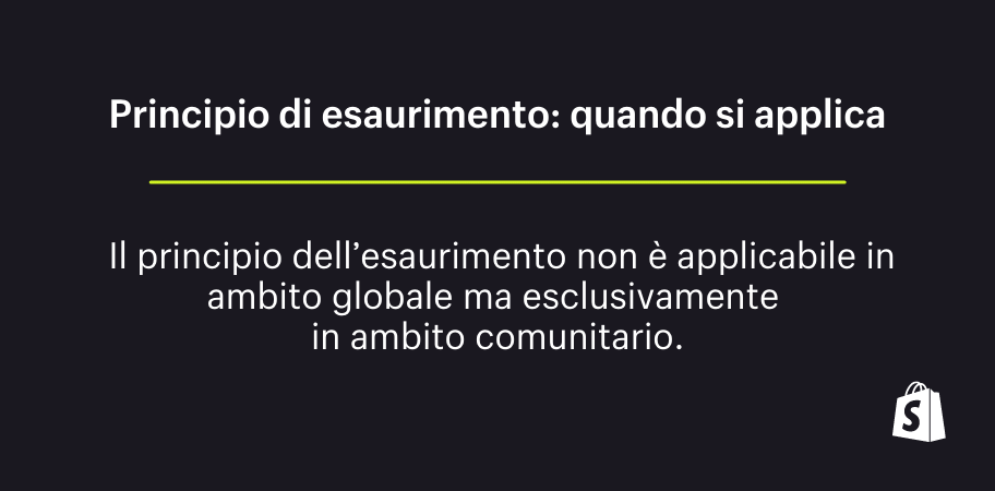 Principio di esaurimento del marchio: quando si applica