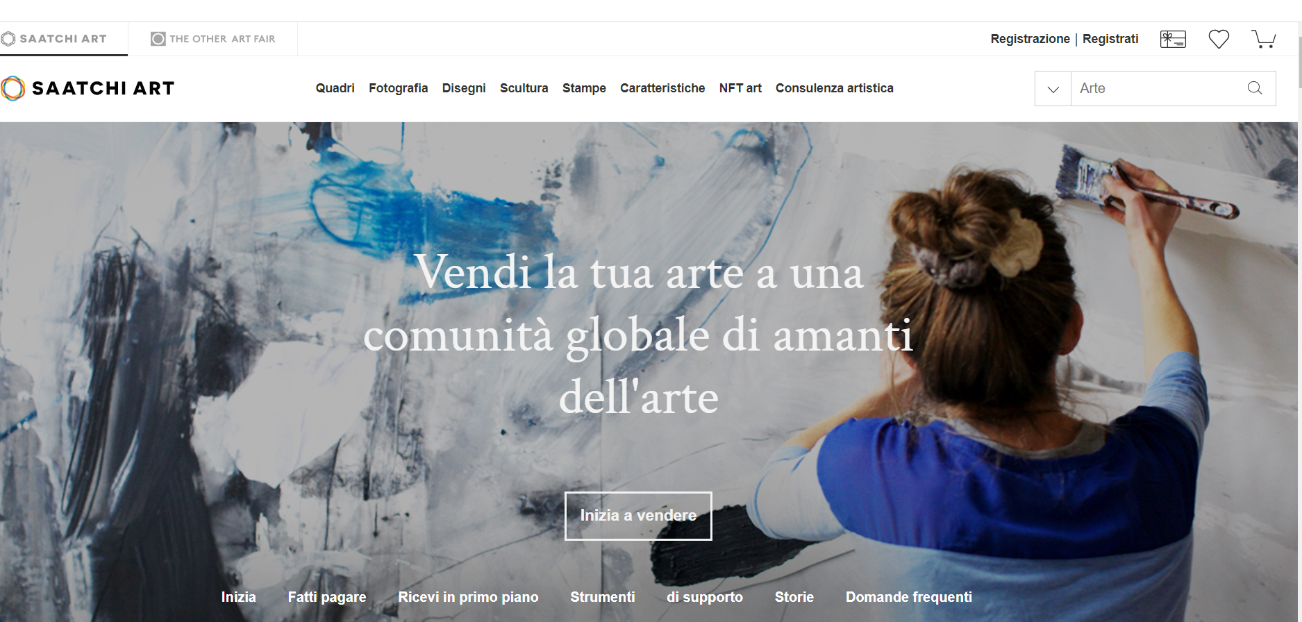 saatchi art piattaforme per artisti