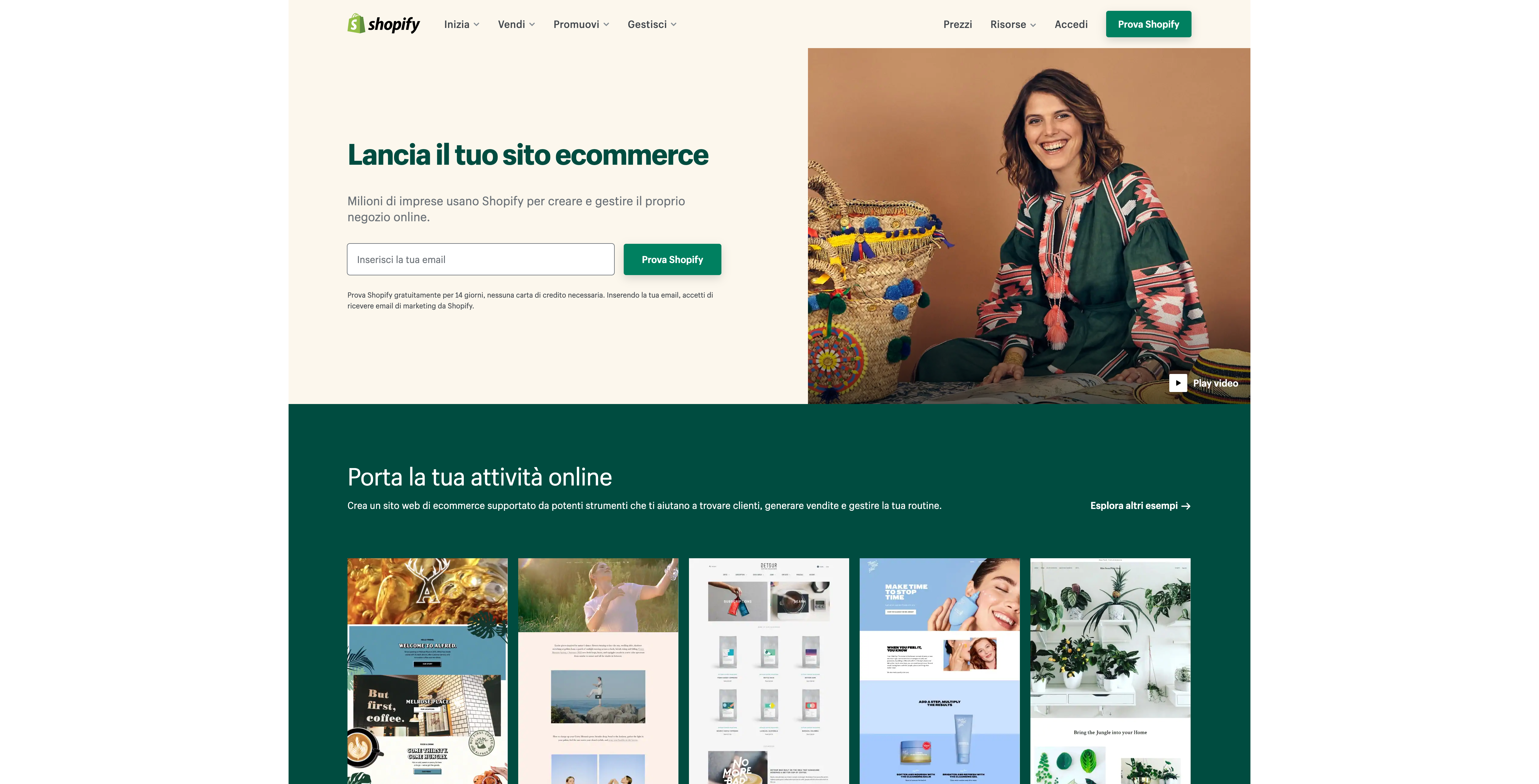 Shopify: miglior piattaforma per creare sito ecommerce