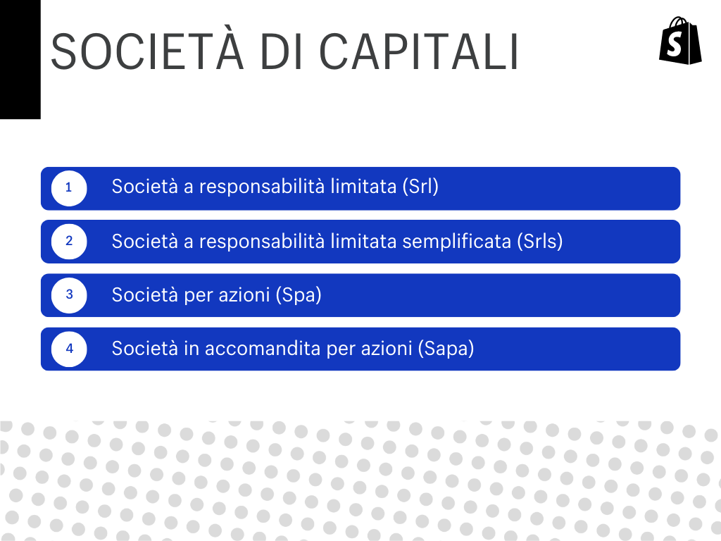 società di capitali