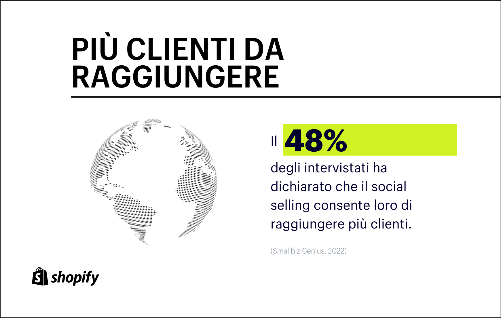 Statistiche social selling - raggiungere più clienti 