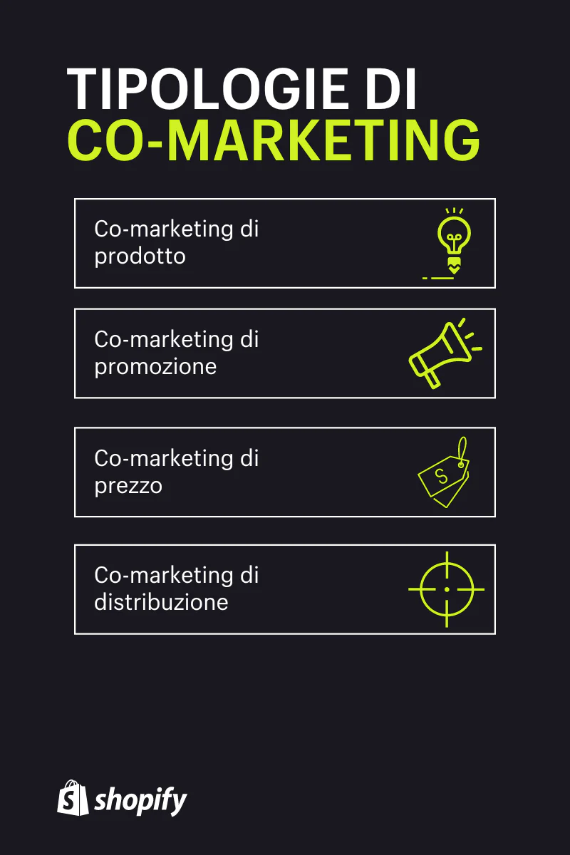 Tipologie di co-marketing