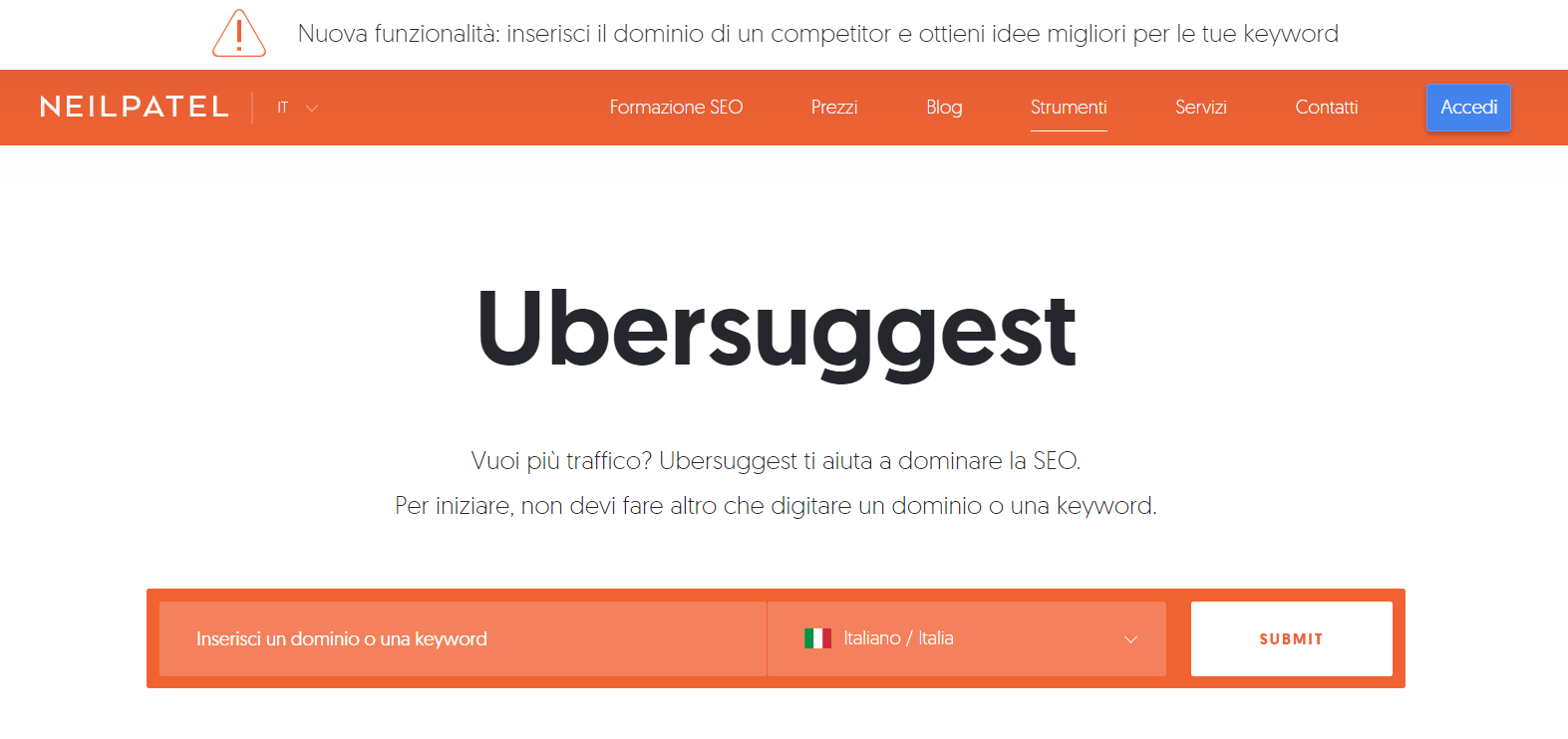 ubersuggest seo