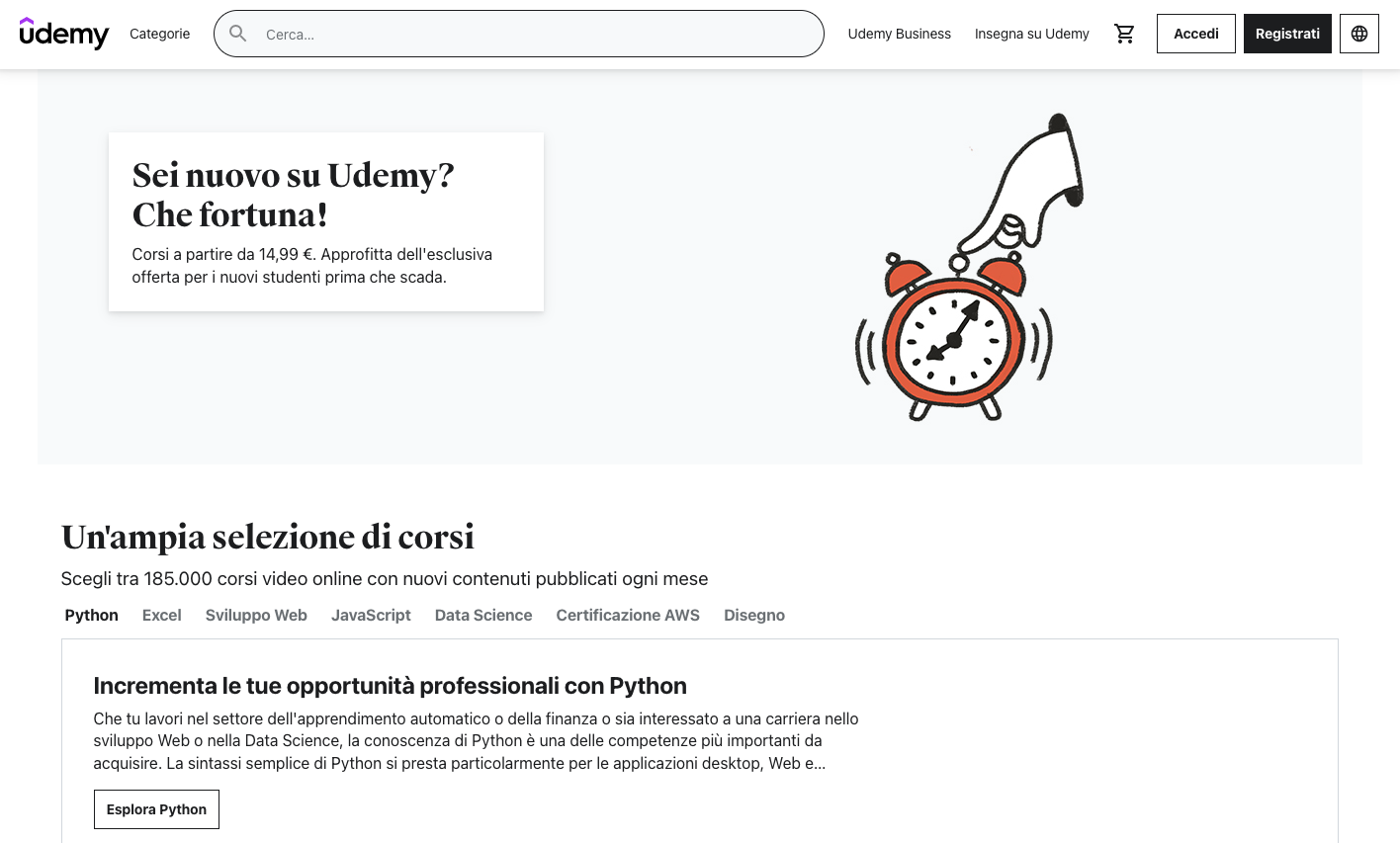 Udemy - come creare un corso online