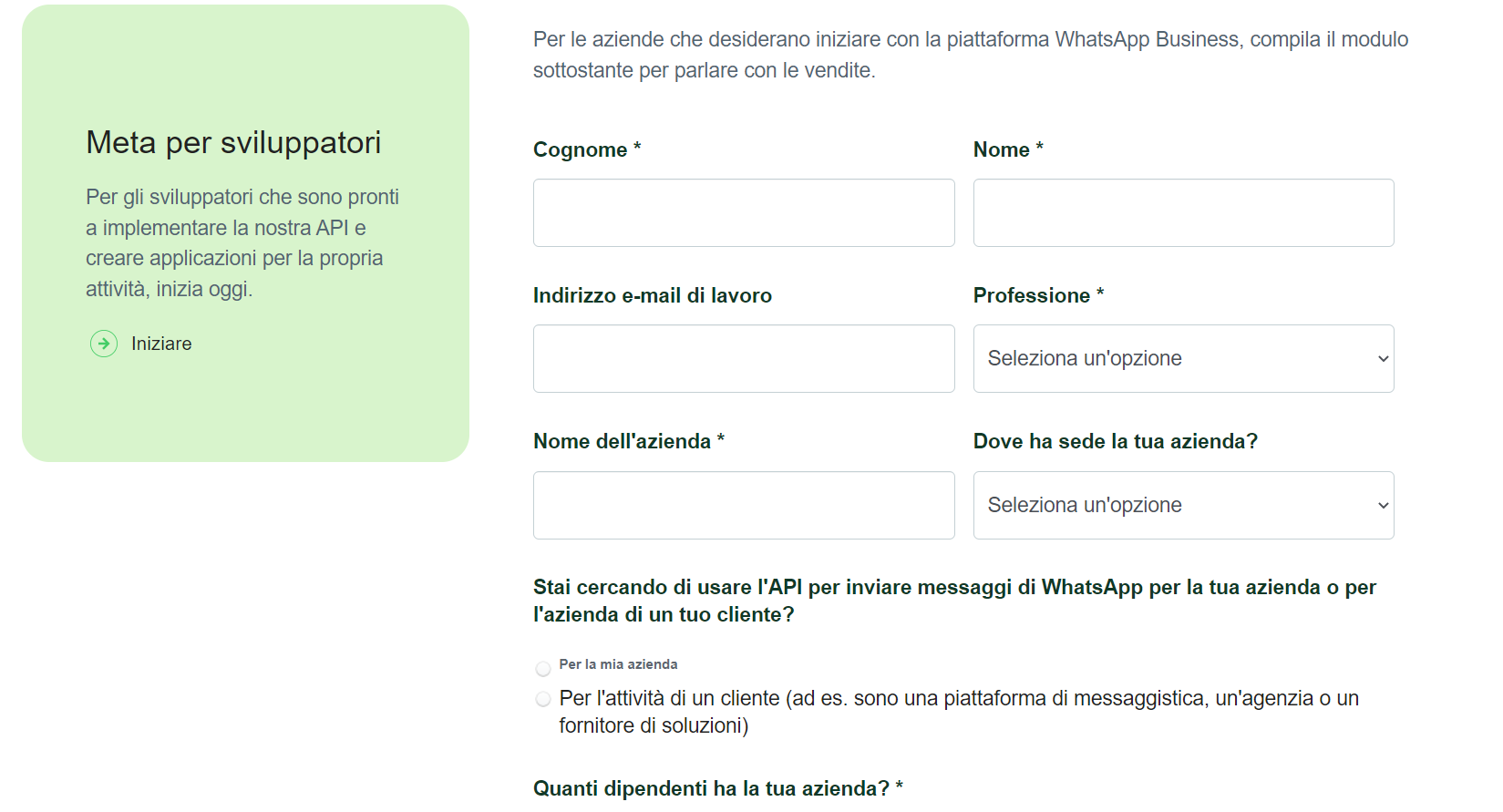 whatsapp business a pagamento