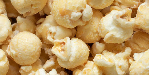 An example of mushroom popcorn: Popcorn Shed's white chocolate popcorn