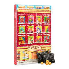 Popcorn Shed's signature gourmet popcorn advent calendar