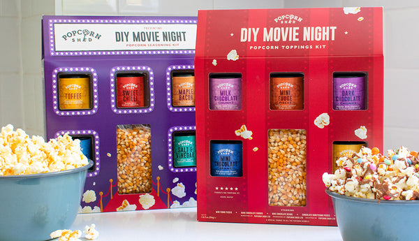 Popcorn Shed's DIY range of toppings and seasoning kits: Make your own fresh popcorn at home