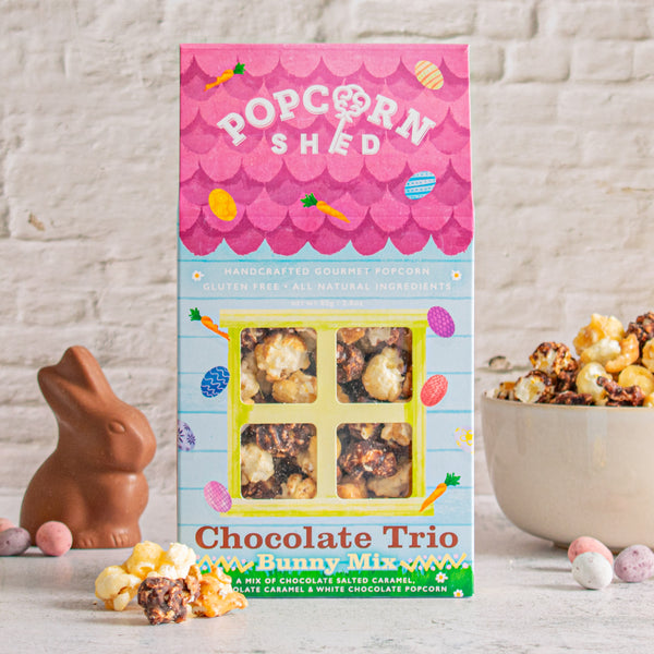 New: Popcorn Shed Chocolate Trio Bunny Mix