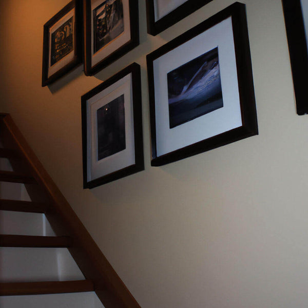 Picture Gallery Wall Up A Stairway