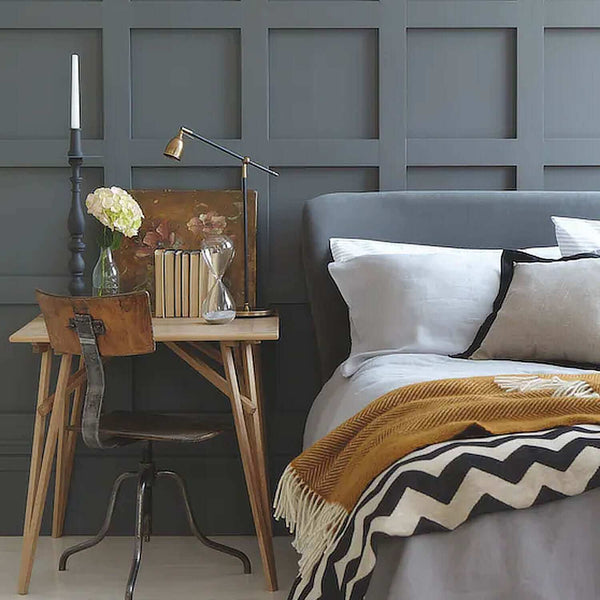 Modern Grey Painted Bedroom