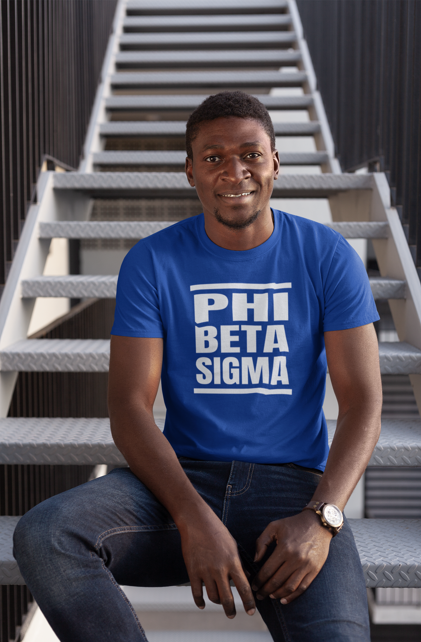 Phi Beta Sigma 7 Full Button Baseball Jersey