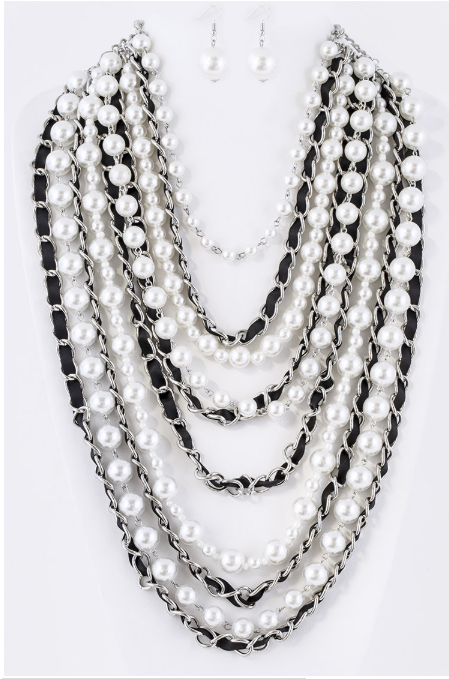 layered statement necklace