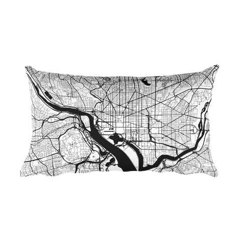 map pillow