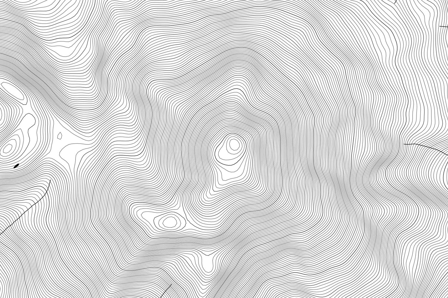 Topographic Map Of Mount Shasta Mount Shasta Topographic Map Art – Modern Map Art