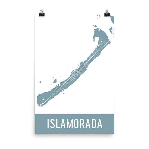 Islamorada Street Map Poster Wall Print By Modern Map Art   Il Fullxfull.1133959217 Bw9b Grande 