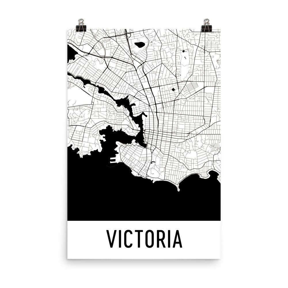 victoria, bc map