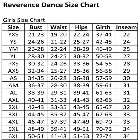 R-Evenge Size Guide
