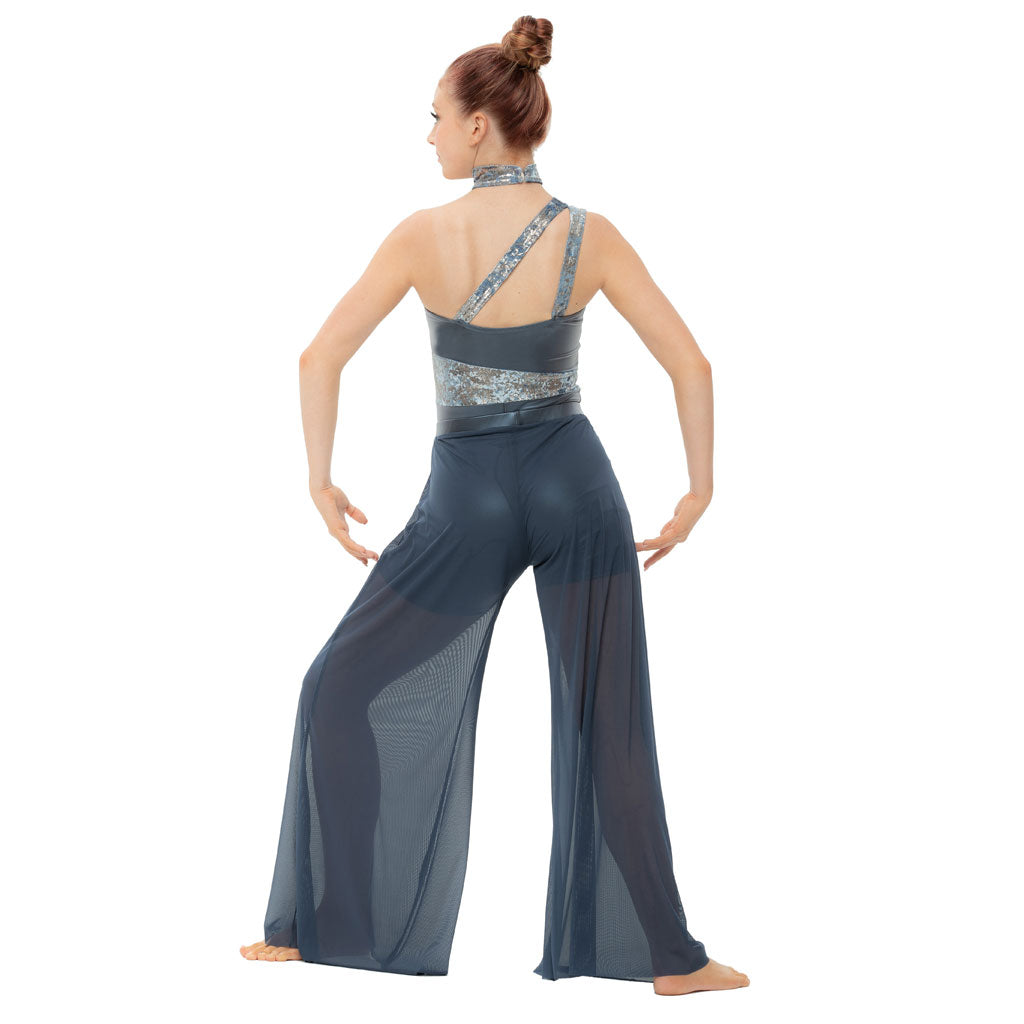 P202 - Velvet Inset Dance Pant by Dance America